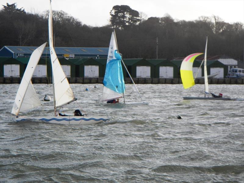Bembridge Illusion Christmas Cracker 2020 photo copyright Mike Samuelson taken at Bembridge Sailing Club and featuring the Illusion class