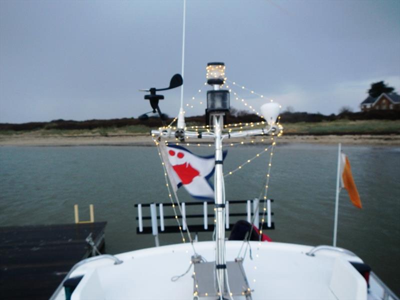 Bembridge Illusion Christmas Cracker 2020 photo copyright Mike Samuelson taken at Bembridge Sailing Club and featuring the Illusion class