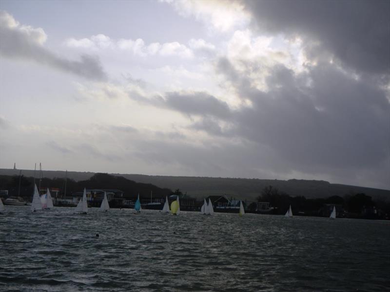 Bembridge Illusion Christmas Cracker 2020 photo copyright Mike Samuelson taken at Bembridge Sailing Club and featuring the Illusion class