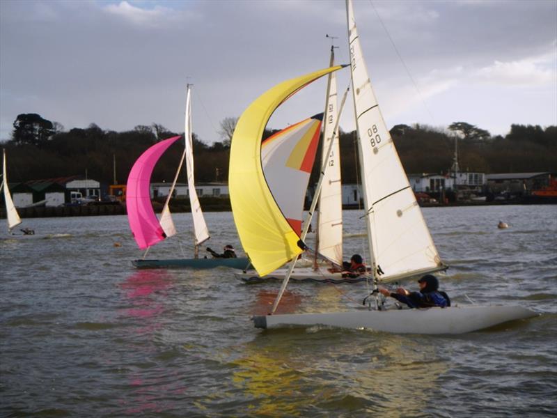 Bembridge Illusion Christmas Cracker 2020 photo copyright Mike Samuelson taken at Bembridge Sailing Club and featuring the Illusion class