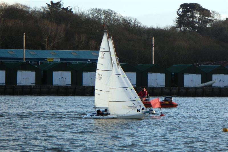 Bembridge Illusion Christmas Cracker 2020 photo copyright Mike Samuelson taken at Bembridge Sailing Club and featuring the Illusion class