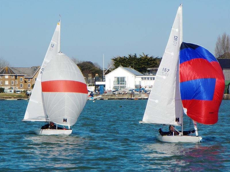 Bembridge Illusion Easter Egg Cup 2021 photo copyright Mike Samuelson taken at Bembridge Sailing Club and featuring the Illusion class