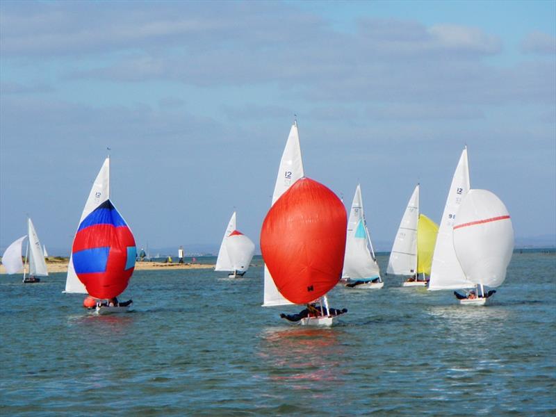 Bembridge Illusion Easter Egg Cup 2021 photo copyright Mike Samuelson taken at Bembridge Sailing Club and featuring the Illusion class