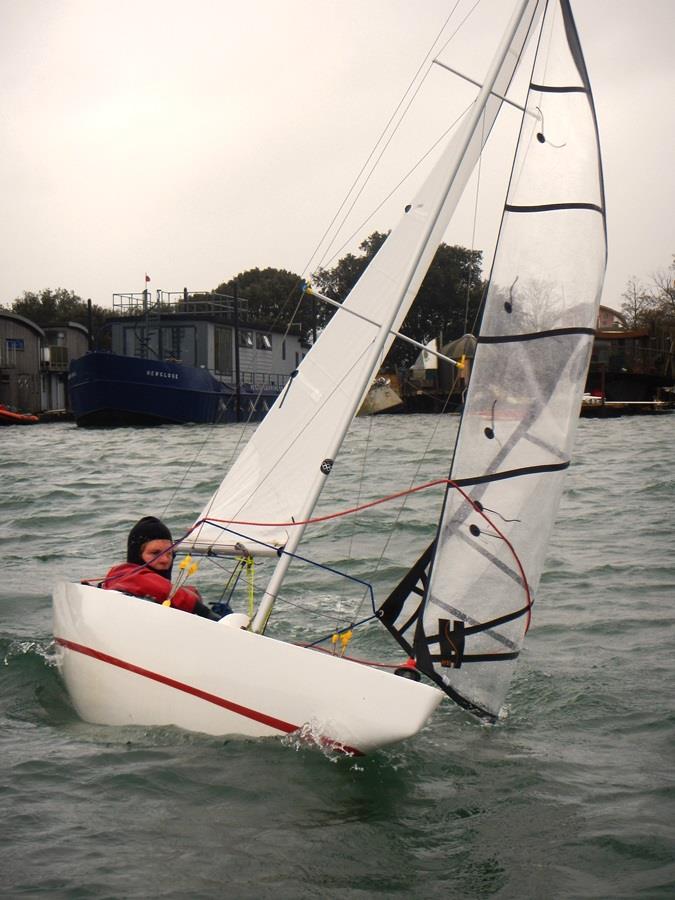 Bembridge Illusion Spring Plate photo copyright Mark Downer taken at Bembridge Sailing Club and featuring the Illusion class