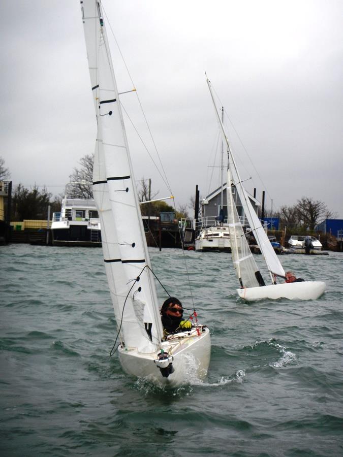 Bembridge Illusion Spring Plate photo copyright Mark Downer taken at Bembridge Sailing Club and featuring the Illusion class