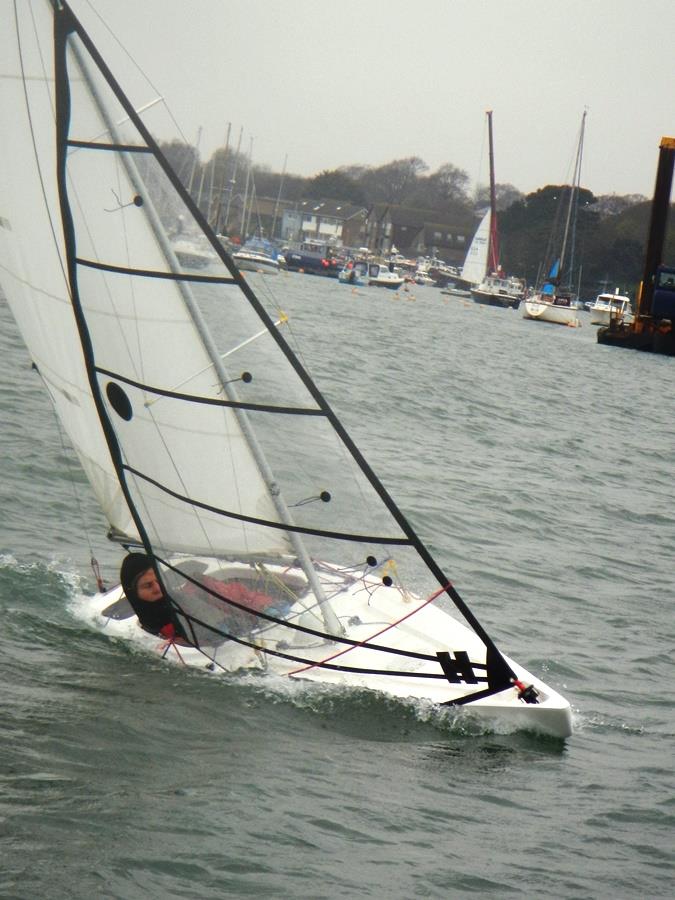 Bembridge Illusion Spring Plate photo copyright Mark Downer taken at Bembridge Sailing Club and featuring the Illusion class