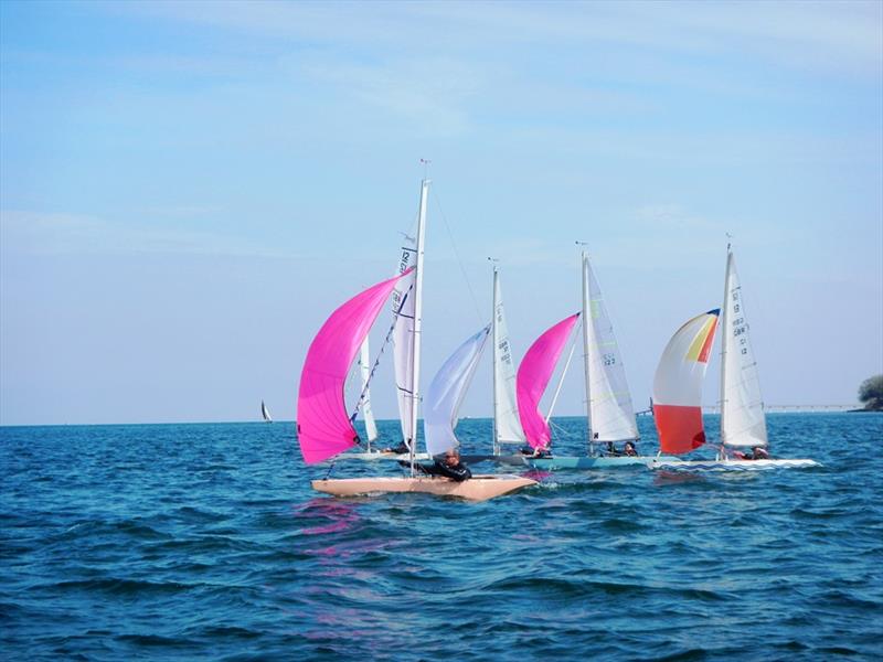 Bembridge Illusion Prince Philip Memorial Trophy photo copyright Mike Samuelson taken at Bembridge Sailing Club and featuring the Illusion class