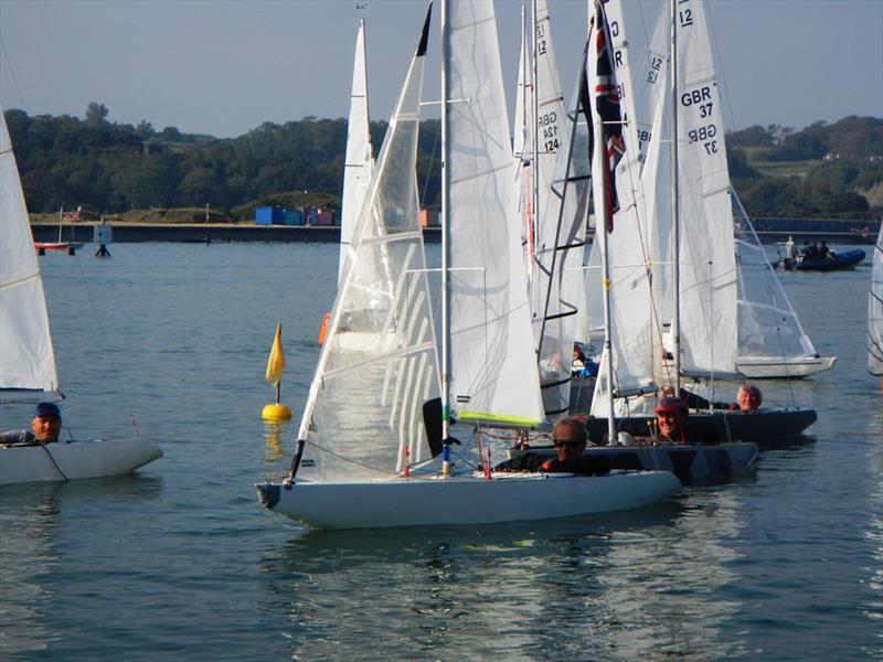 Race 3 finish during the Bembridge Illusion Picnic Hamper and Invitational - photo © Mike Samuelson