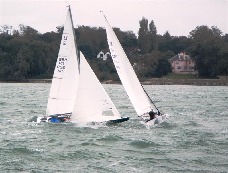 Bembridge Illusion Guy Fawkes Trophy 2021 photo copyright Mike Samuelson taken at Bembridge Sailing Club and featuring the Illusion class