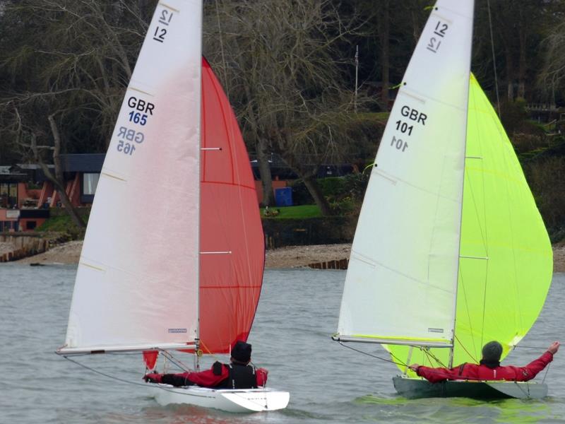 Vernon's Easter Egg Cup for Illusions at Bembridge photo copyright Mike Samuelson taken at Bembridge Sailing Club and featuring the Illusion class