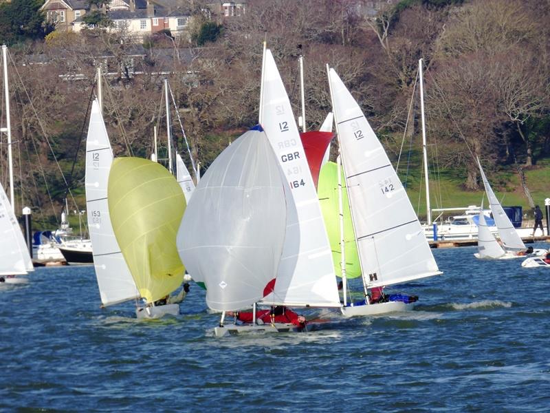 Bembridge Illusion Valentine Trophy photo copyright Mike Samuelson taken at Bembridge Sailing Club and featuring the Illusion class