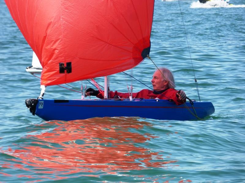 Vernon's Easter Egg Cup for Illusions at Bembridge photo copyright Mike Samuelson taken at Bembridge Sailing Club and featuring the Illusion class