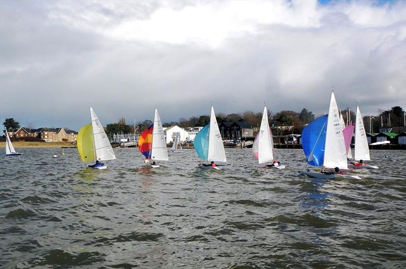 Illusion class Flying Dutchman Trophy at Bembridge photo copyright Mike Samuelson taken at Bembridge Sailing Club and featuring the Illusion class