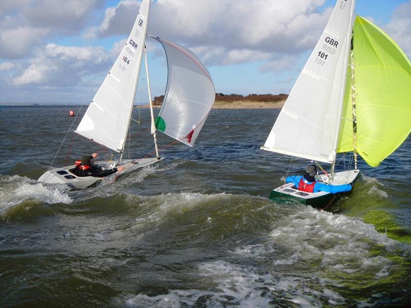 Illusion class Flying Dutchman Trophy at Bembridge photo copyright Mike Samuelson taken at Bembridge Sailing Club and featuring the Illusion class