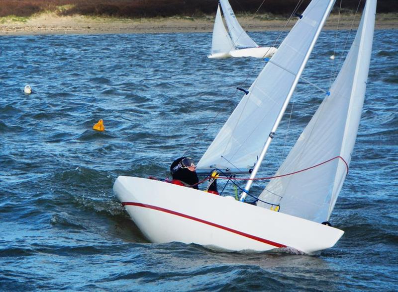 Illusion class Flying Dutchman Trophy at Bembridge photo copyright Mike Samuelson taken at Bembridge Sailing Club and featuring the Illusion class