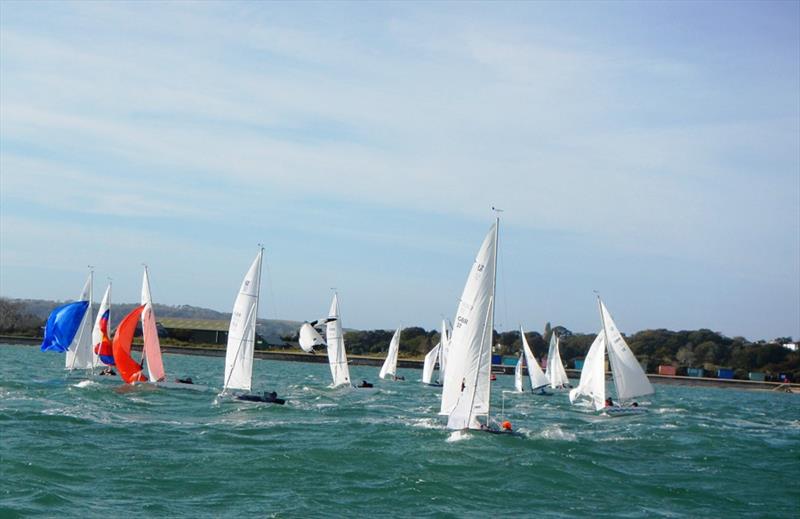 Illusion Nationals at Bembridge photo copyright Mike Samuelson taken at Bembridge Sailing Club and featuring the Illusion class