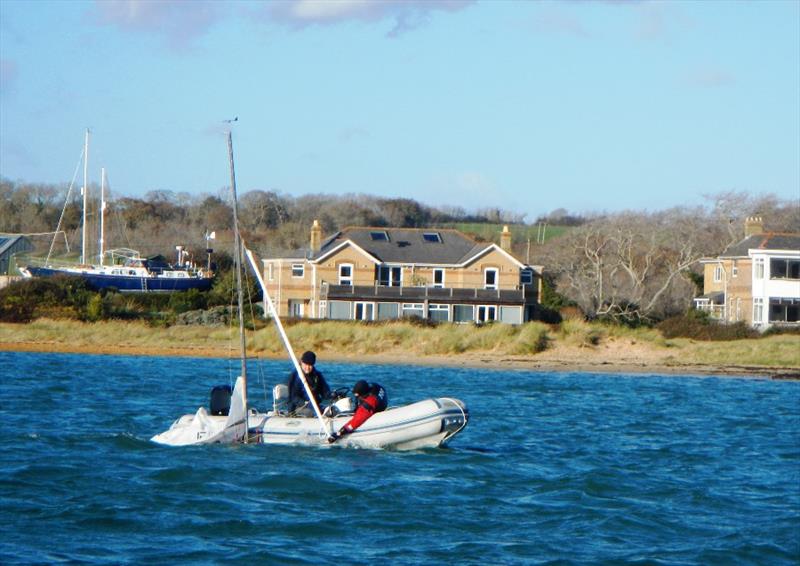 Bembridge Illusion Bailey Bowl 2021 photo copyright Mike Samuelson taken at Bembridge Sailing Club and featuring the Illusion class