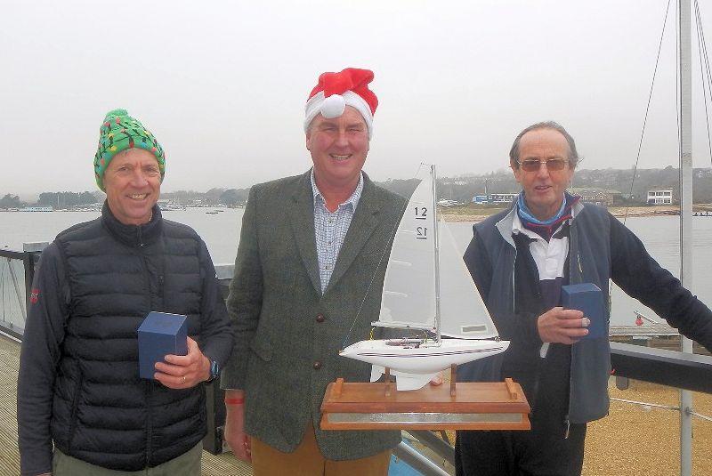 Illusion class 'Christmas Cracker' trophy at Bembridge photo copyright Mike Samuelson taken at Bembridge Sailing Club and featuring the Illusion class