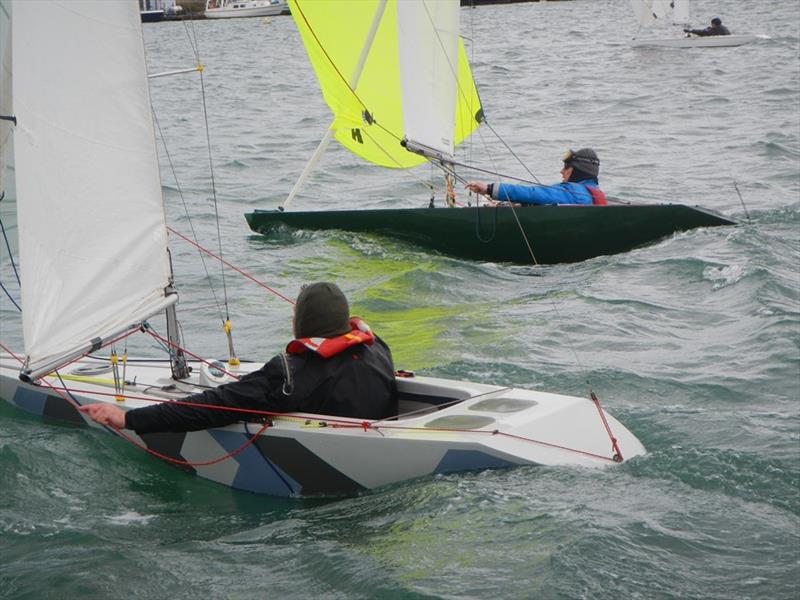 Bembridge Illusion 2022 Valentine Trophy photo copyright Mike Samuelson taken at Bembridge Sailing Club and featuring the Illusion class