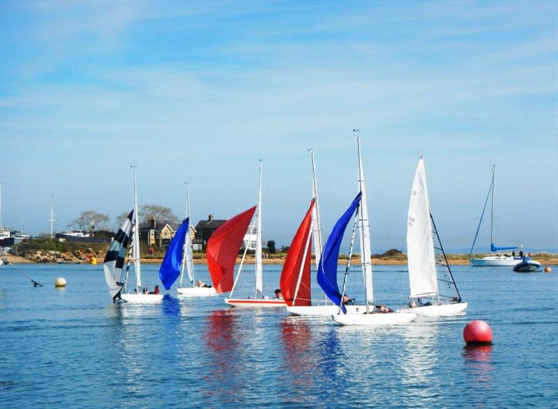 Bembridge Illusion Vernon's Easter Egg Cup 2022 photo copyright Mike Samuelson taken at Bembridge Sailing Club and featuring the Illusion class