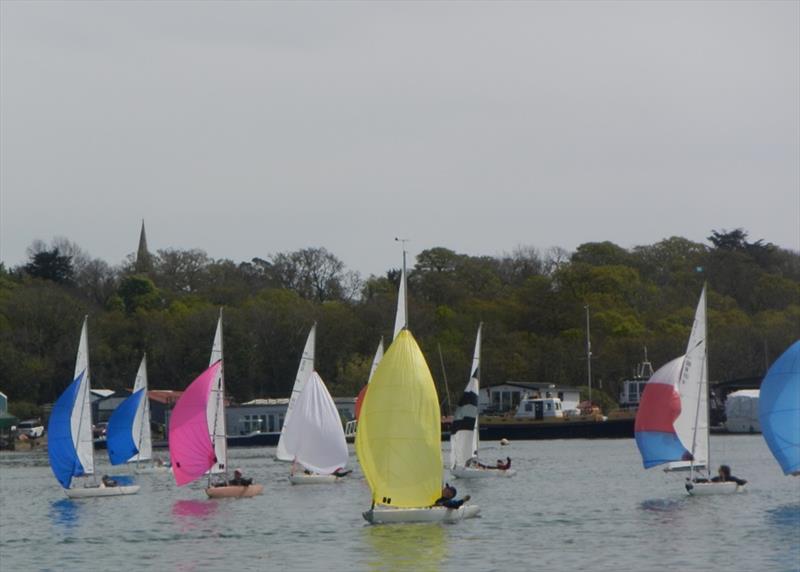 Bembridge Illusion Flying Dutchman Trophy 2022 photo copyright Mike Samuelson taken at Bembridge Sailing Club and featuring the Illusion class