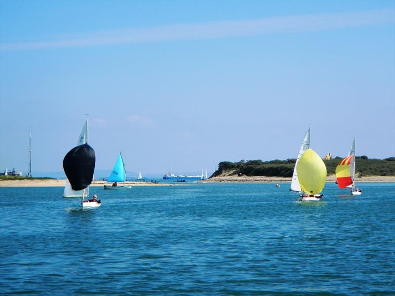 St George's Day Trophy 2022 for Illusions at Bembridge photo copyright Mike Samuelson taken at Bembridge Sailing Club and featuring the Illusion class