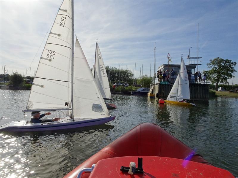 8-hour race at Middle Nene photo copyright Wilf Kunze taken at Middle Nene Sailing Club and featuring the Illusion class