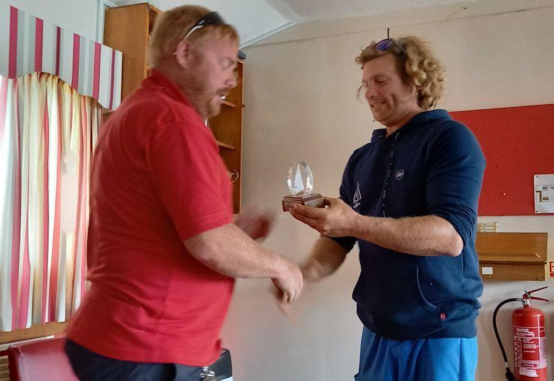 Matt Yallop wins the Illusion Inland Championship at Middle Nene photo copyright Sue Kunze taken at Middle Nene Sailing Club and featuring the Illusion class