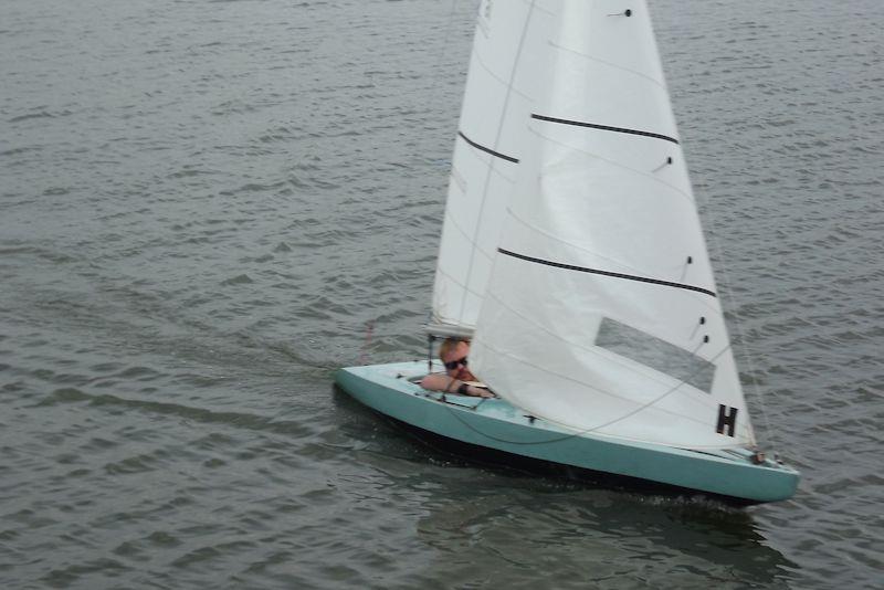 Matt Yallop wins the Illusion Inland Championship at Middle Nene photo copyright Sue Kunze taken at Middle Nene Sailing Club and featuring the Illusion class