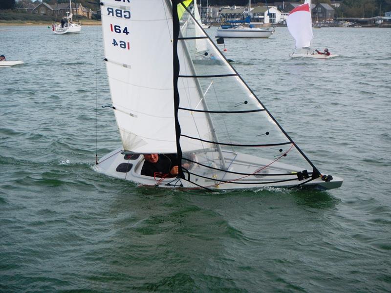 Bembridge Illusion Flying Dutchman Trophy photo copyright Mike Samuelson taken at Bembridge Sailing Club and featuring the Illusion class