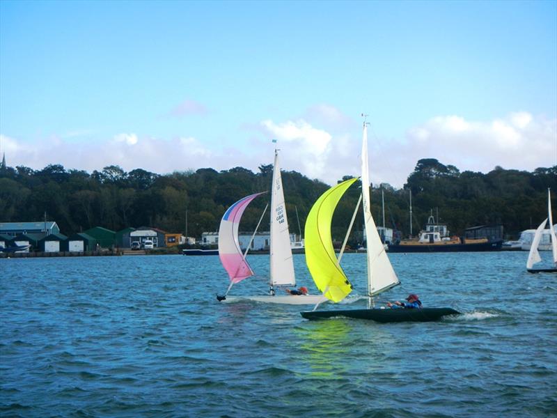 Bembridge Illusion Flying Dutchman Trophy photo copyright Mike Samuelson taken at Bembridge Sailing Club and featuring the Illusion class