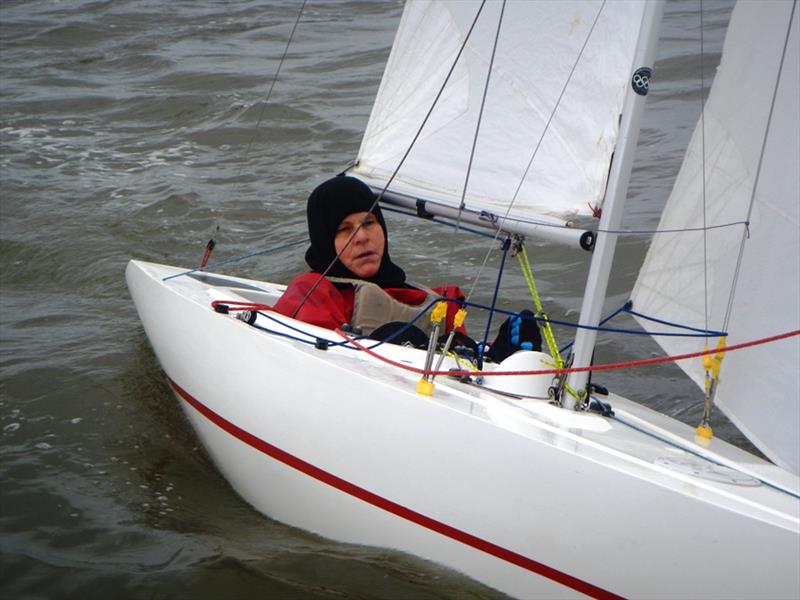 Bembridge Illusion Guy Fawkes Trophy 2022 photo copyright Mike Samuelson taken at Bembridge Sailing Club and featuring the Illusion class