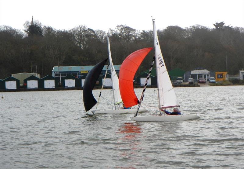 Bembridge Illusion Christmas Cracker 2022 photo copyright Mike Samuelson taken at Bembridge Sailing Club and featuring the Illusion class