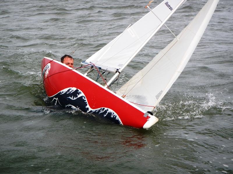 Bembridge Illusion Icebreaker 2022 - Race 2 photo copyright Mike Samuelson taken at Bembridge Sailing Club and featuring the Illusion class