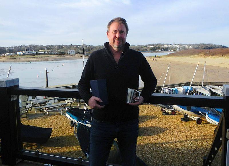 Bembridge Illusion match racing winner Justin Biddle photo copyright Mike Samuelson taken at Bembridge Sailing Club and featuring the Illusion class