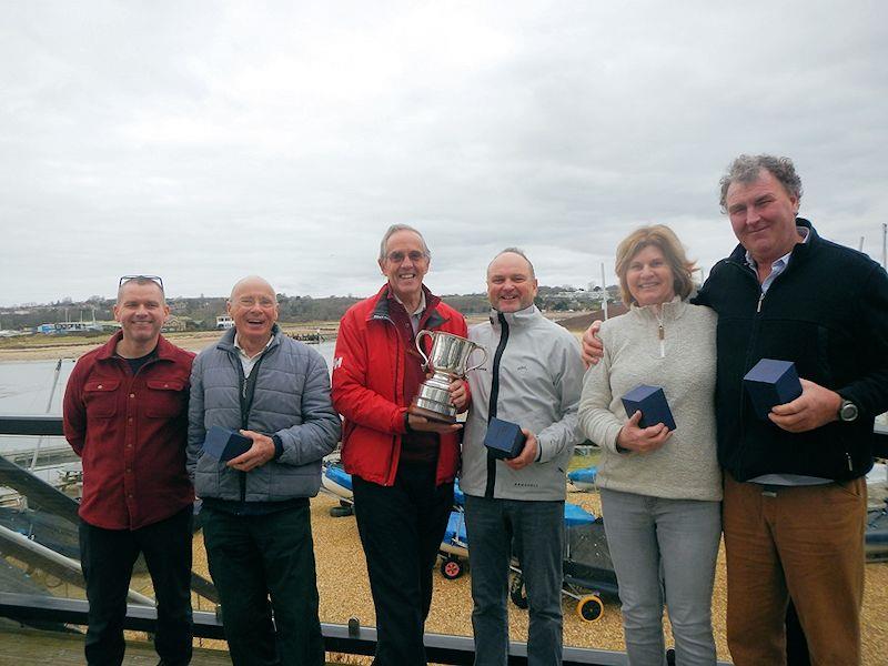 Bembridge Illusion team racing winners photo copyright Mike Samuelson taken at Bembridge Sailing Club and featuring the Illusion class