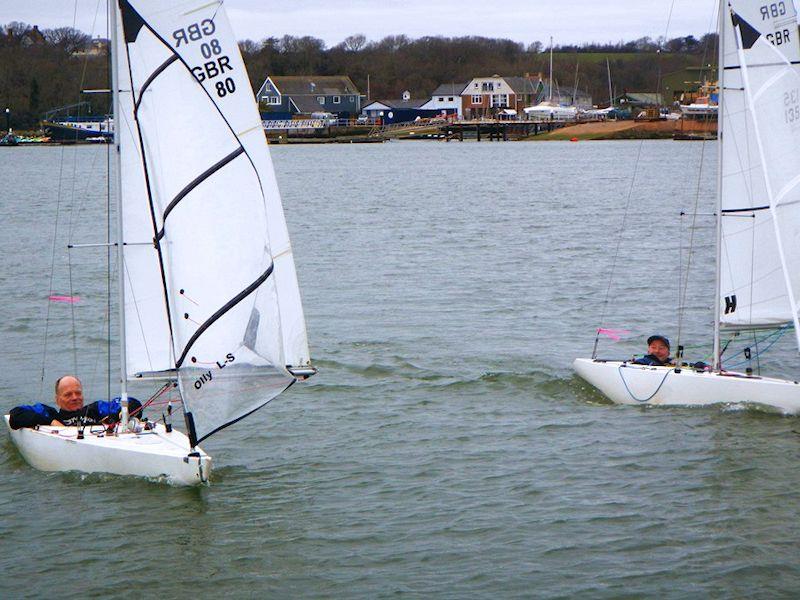 Bembridge Illusion team racing photo copyright Mike Samuelson taken at Bembridge Sailing Club and featuring the Illusion class