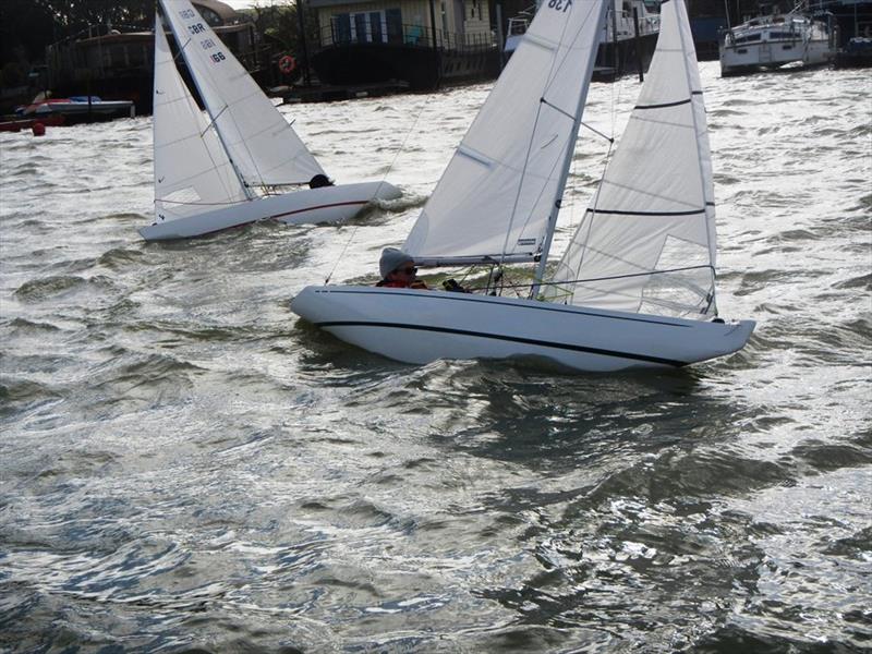 Bembridge Illusion Stratton Memorial Trophy 2023 photo copyright Mike Samuelson taken at Bembridge Sailing Club and featuring the Illusion class