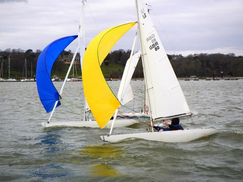 Bembridge Illusion Stratton Memorial Trophy 2023 photo copyright Mike Samuelson taken at Bembridge Sailing Club and featuring the Illusion class