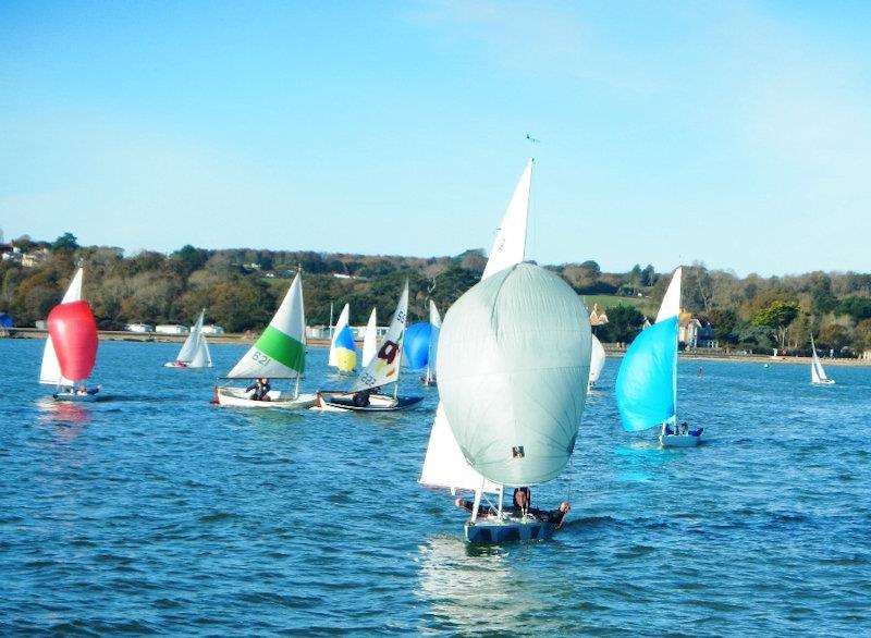 Bembridge Illusion Guy Fawkes Trophy photo copyright Mike Samuelson taken at Bembridge Sailing Club and featuring the Illusion class
