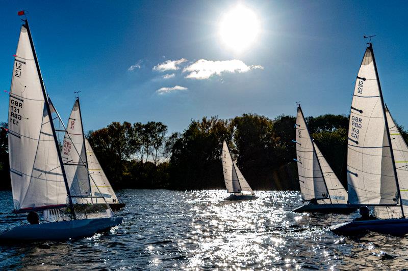 First race start - Illusion Inland Championship at Middle Nene  photo copyright David Livingstone taken at Middle Nene Sailing Club and featuring the Illusion class