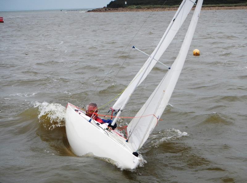 Bembridge Illusion weekend racing - 18 November 2023 photo copyright Mike Samuelson taken at Bembridge Sailing Club and featuring the Illusion class
