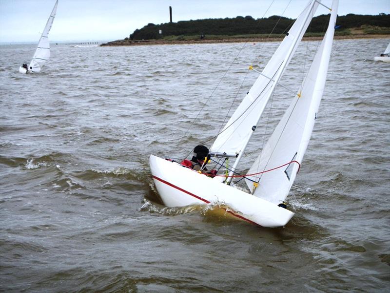 Bembridge Illusion weekend racing - 18 November 2023 photo copyright Mike Samuelson taken at Bembridge Sailing Club and featuring the Illusion class