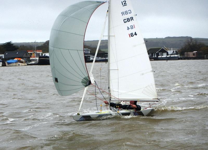 Bembridge Illusion weekend racing - 18 November 2023 photo copyright Mike Samuelson taken at Bembridge Sailing Club and featuring the Illusion class