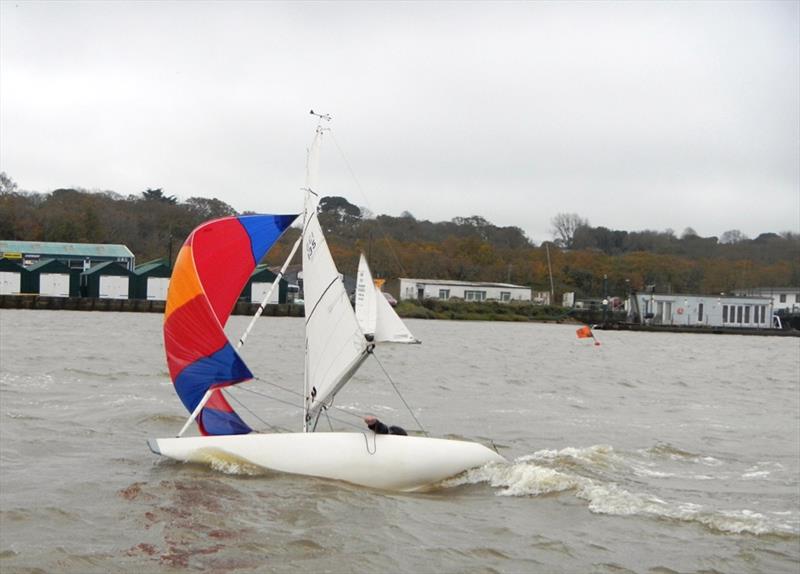 Bembridge Illusion weekend racing - 18 November 2023 photo copyright Mike Samuelson taken at Bembridge Sailing Club and featuring the Illusion class