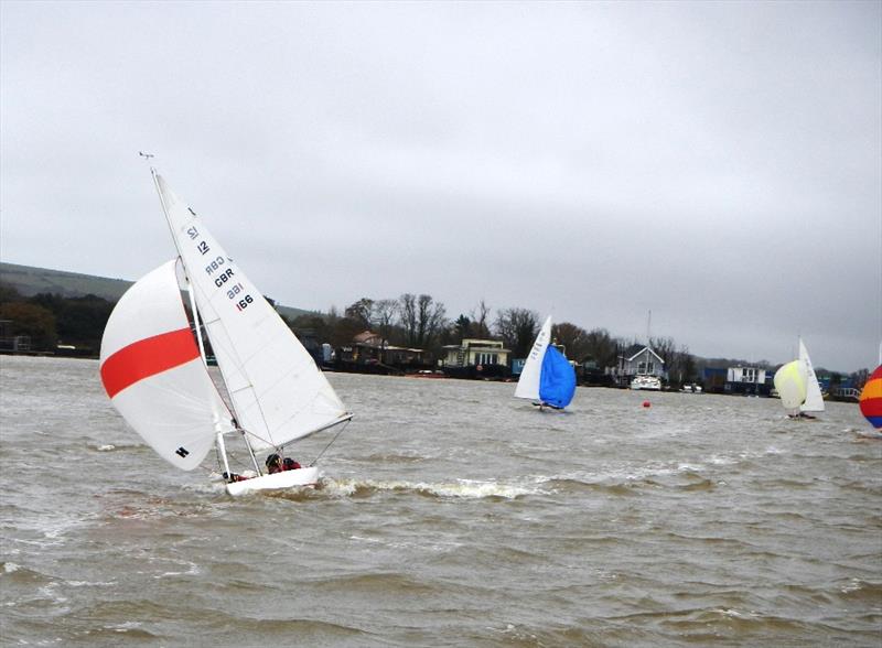 Bembridge Illusion weekend racing - 18 November 2023 photo copyright Mike Samuelson taken at Bembridge Sailing Club and featuring the Illusion class
