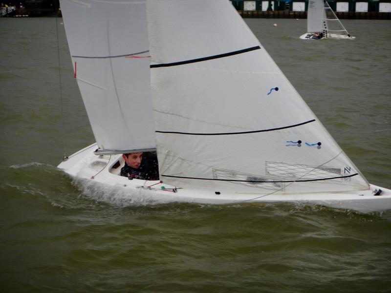 Bailey Bowl for Illusion class at Bembridge - day 2, race 1 photo copyright Mike Samuelson taken at Bembridge Sailing Club and featuring the Illusion class