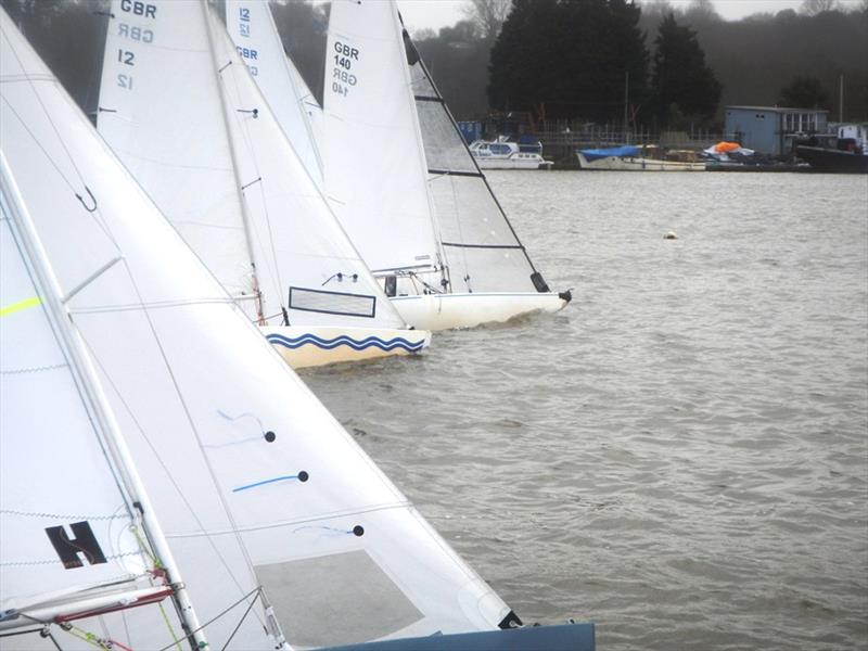 Bembridge Illusion Team Racing photo copyright Mike Samuelson taken at Bembridge Sailing Club and featuring the Illusion class