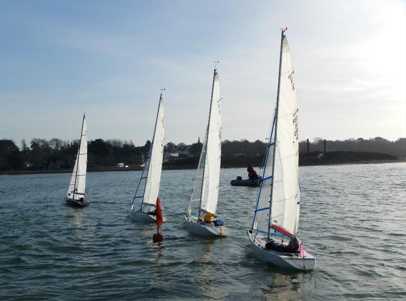 Bembridge Illusion second 2023/24 Team Racing event - BSC2 v STHSC - photo © Mike Samuelson