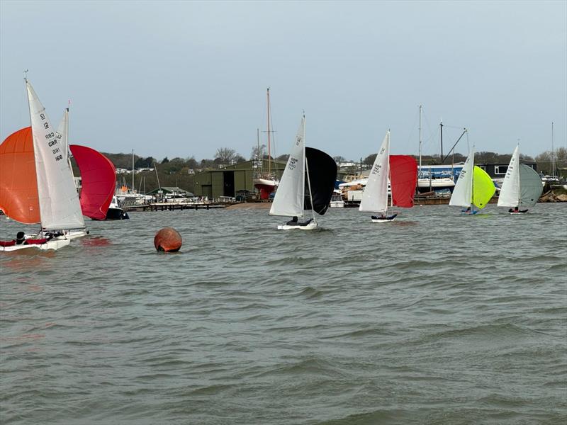Bembridge Illusion Flying Dutchman Trophy 2024 photo copyright Jeremy Hine taken at Bembridge Sailing Club and featuring the Illusion class